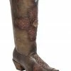 Corral Women's Laser-Cut Inlay Snip Toe Western Boots Sand -Corral Boots Shop 04538V 12 P1