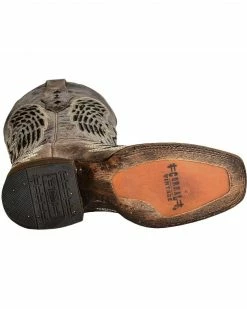 Corral Black Sequin Wing & Cross Inlay Cowgirl Boots - Square Toe For Women's 14 Corral Black Sequin Wing & Cross Inlay Cowgirl Boots - Square Toe For Women's -Corral Boots Shop 045U62 89 BM