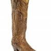 Corral Women's Vintage Eagle Overlay Tall Western Boots Brown -Corral Boots Shop 045V28 41 P1
