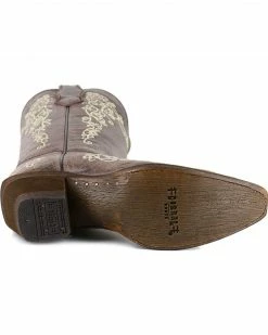 Corral Girls' Scroll Embroidery Western Boots Brown -Corral Boots Shop 2000108611 200 BM