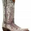 Corral Girls' Scroll Embroidery Western Boots Brown 2 Corral Girls' Scroll Embroidery Western Boots Brown -Corral Boots Shop 2000108611 200 P1