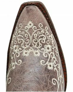 Corral Girls' Scroll Embroidery Western Boots Brown -Corral Boots Shop 2000108611 200 TP