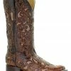 Corral Women's Embroidered Stud Inlay Western Boots Brown 1 Corral Women's Embroidered Stud Inlay Western Boots Brown -Corral Boots Shop 2000213351 200 P1