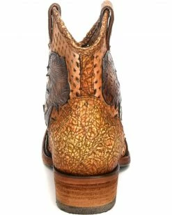 Corral Women's Galapagos Laser Cutout Booties - Round Toe -Corral Boots Shop 2000241039 271 BK