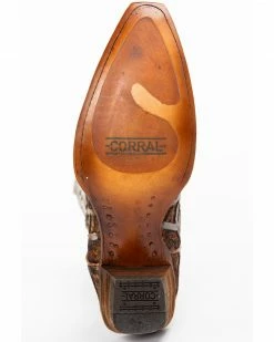 Corral Women's Taupe Inlay Western Boots - Snip Toe 15 Corral Women's Taupe Inlay Western Boots - Snip Toe -Corral Boots Shop 2000257881 251 P7