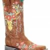 Corral Women's Deer Skull Overlay Western Boots - Square Toe 2 Corral Women's Deer Skull Overlay Western Boots - Square Toe -Corral Boots Shop 2000274390 200 P1