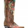 Corral Women's Deer Skull Western Boots - Snip Toe -Corral Boots Shop 2000288047 280 P1