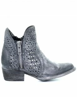 Corral Women's Grey Cutout Fashion Booties - Round Toe 8 Corral Women's Grey Cutout Fashion Booties - Round Toe -Corral Boots Shop 2000288099 020 P2