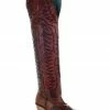 Corral Women's Embroidered Leather Tall Western Boots - Round Toe 2 Corral Women's Embroidered Leather Tall Western Boots - Round Toe -Corral Boots Shop 2000288144 235 P1