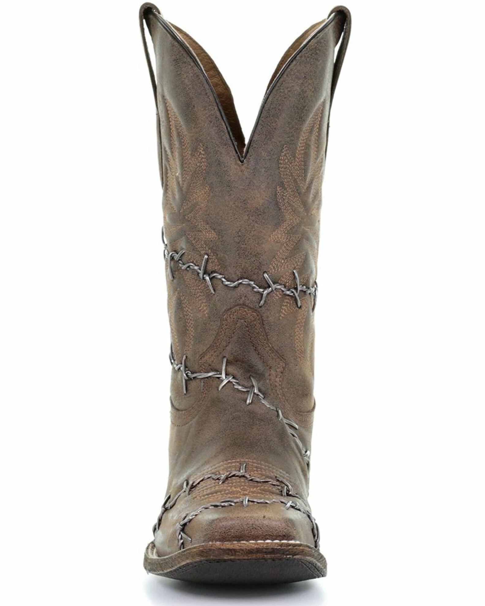Corral Men's Rustic Brown Western Boots - Square Toe 7 Corral Men's Rustic Brown Western Boots - Square Toe - Image 5