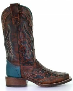 Corral Women's Rodeo Laser Western Boots - Square Toe -Corral Boots Shop 2000292396 200 P2