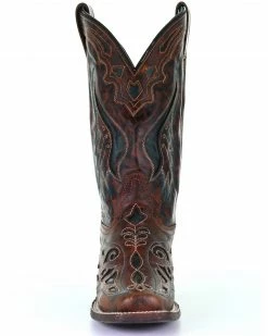 Corral Women's Rodeo Laser Western Boots - Square Toe -Corral Boots Shop 2000292396 200 P5