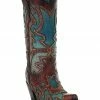 Corral Women's Turquoise Overlay Western Boots - Snip Toe -Corral Boots Shop 2000295288 200 P1