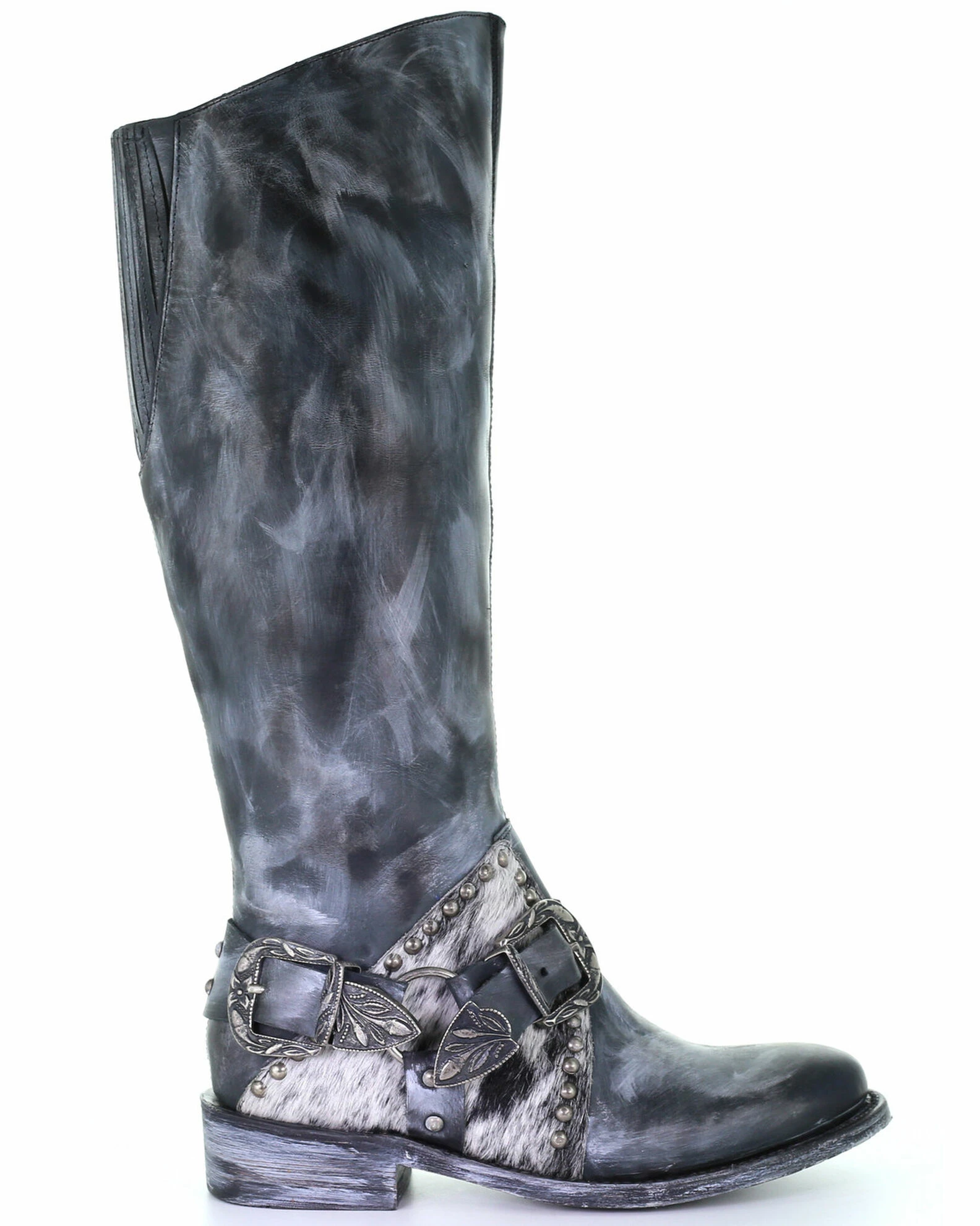 Corral Women's Black Harness Western Boots - Round Toe 4 Corral Women's Black Harness Western Boots - Round Toe - Image 2