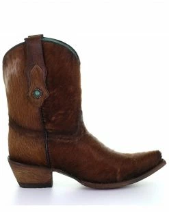Corral Women's Brown Conchos Western Boots - Snip Toe -Corral Boots Shop 2000320518 200 P2