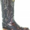 Corral Men's Python Inlay & Laser Sequence Western Boots - Snip Toe  -Corral Boots Shop 2000324785 200 P1