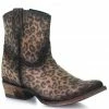 Corral Women's Leopard Print Fashion Booties - Round Toe 2 Corral Women's Leopard Print Fashion Booties - Round Toe -Corral Boots Shop 2000326126 902 P1