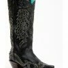 Corral Women's Black Overlay Western Boots - Snip Toe 1 Corral Women's Black Overlay Western Boots - Snip Toe -Corral Boots Shop 2000340840 001 P1