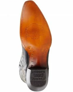 Corral Women's Floral Skull Embroidery & Studs Cowgirl Boots - Snip Toe Black -Corral Boots Shop 2000340854 001 P7