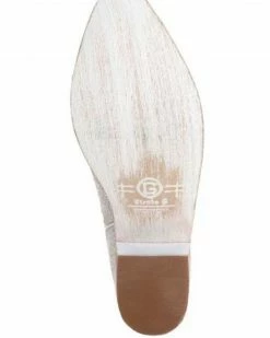 Corral Women's White Embroidery & Studs Western Boots - Pointed Toe -Corral Boots Shop 2000340857 100 P4