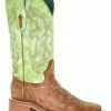 Corral Women's Sand Green Embroidery Western Boots - Wide Square Toe -Corral Boots Shop 2000346521 295 P1