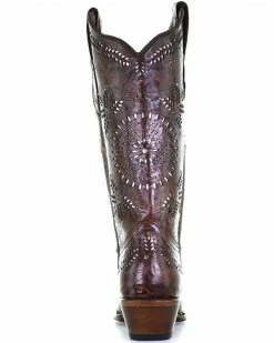 Corral Women's Fango Western Boots - Snip Toe Brown -Corral Boots Shop 2000348436 200 P5