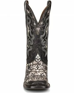 Corral Men's Exotic Python Skin Inlay Western Boots - Square Toe -Corral Boots Shop 2000351143 001 P3