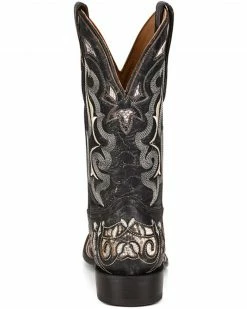 Corral Men's Exotic Python Skin Inlay Western Boots - Square Toe -Corral Boots Shop 2000351143 001 P4