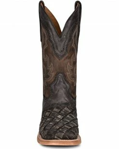 Corral Men's Black Embroidery Western Boots - Broad Square Toe -Corral Boots Shop 2000351145 001 P3