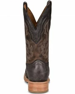 Corral Men's Black Embroidery Western Boots - Broad Square Toe -Corral Boots Shop 2000351145 001 P4