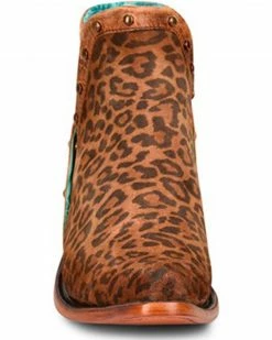 Corral Women's Leopard Print Fashion Booties - Snip Toe -Corral Boots Shop 2000351169 902 P3