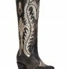 Corral Women's Black Overlay & Studs Western Boots - Round Toe -Corral Boots Shop 2000360110 001 P1