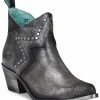 Corral Women's Studs & Embroidered Fashion Booties - Pointed Toe Black 2 Corral Women's Studs & Embroidered Fashion Booties - Pointed Toe Black -Corral Boots Shop 2000360111 001 P1