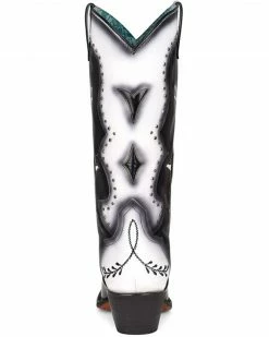 Corral Women's Black Embroidery Cutouts Western Boots - Snip Toe -Corral Boots Shop 2000360135 001 P4