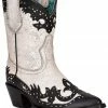 Corral Women's Black Overlay & Studs Western Boots - Round Toe -Corral Boots Shop 2000360137 944 P1