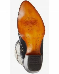 Corral Women's Black Overlay & Studs Western Boots - Round Toe 13 Corral Women's Black Overlay & Studs Western Boots - Round Toe -Corral Boots Shop 2000360137 944 P6