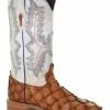 Corral Men's Exotic Pirarucu Skin Western Boots - Broad Square Toe 2 Corral Men's Exotic Pirarucu Skin Western Boots - Broad Square Toe -Corral Boots Shop 2000360920 235 P1
