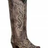 Corral Women's Brown Embroidery Western Boots - Snip Toe 2 Corral Women's Brown Embroidery Western Boots - Snip Toe -Corral Boots Shop 2000361044 200 P1