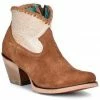 Corral Women's Urban Woven Shaft Western Fashion Booties - Snip Toe  -Corral Boots Shop 2000370780 295 P1