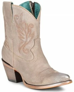 Corral Women's Embroidered Western Fashion Booties - Pointed Toe 