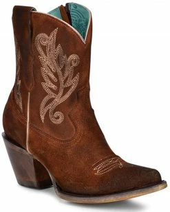 Corral Women's Embroidered Western Fashion Booties - Pointed Toe 
