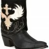 Corral Women's Wing & Cross Convertible Western Booties - Pointed Toe Black -Corral Boots Shop 2000383741 001 P1