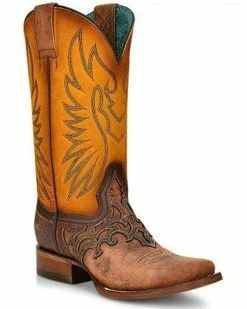 Corral Women's LD Western Boots - Square Toe Brown